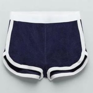 Zara Terry Cloth Shorts